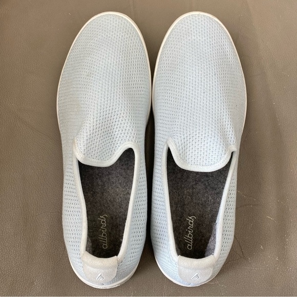 Allbirds Mens Tree Loungers Blue Everyday Slip-On Sneakers Shoes Size 11 - Picture 8 of 9